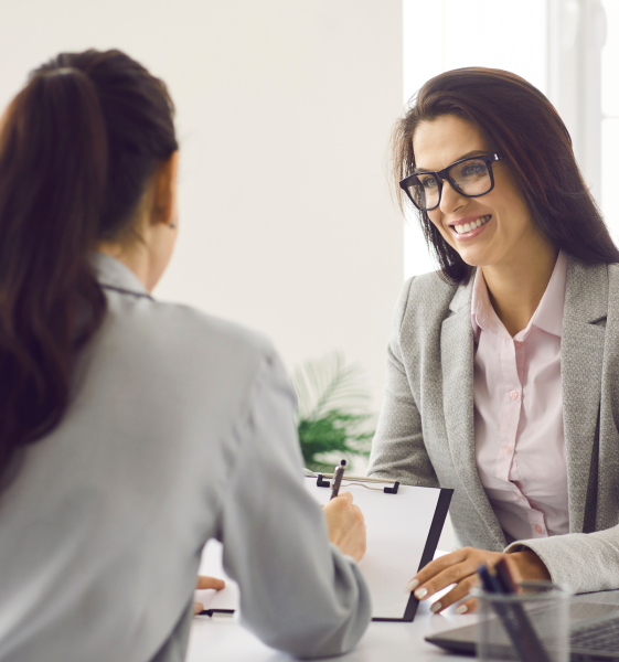 A client having a legal consultation with a Santa Clarita employment attorney.