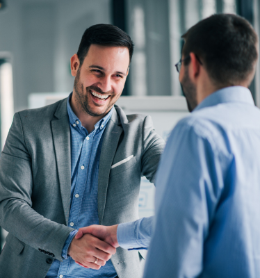 Handshake with employee | United Employees Law Group